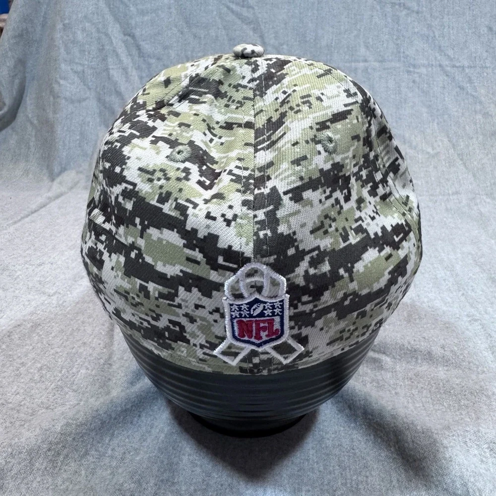 Cincinnati Bengals Hat Cap Mens Medium New Era Camo NFL Football Salute‎ Service